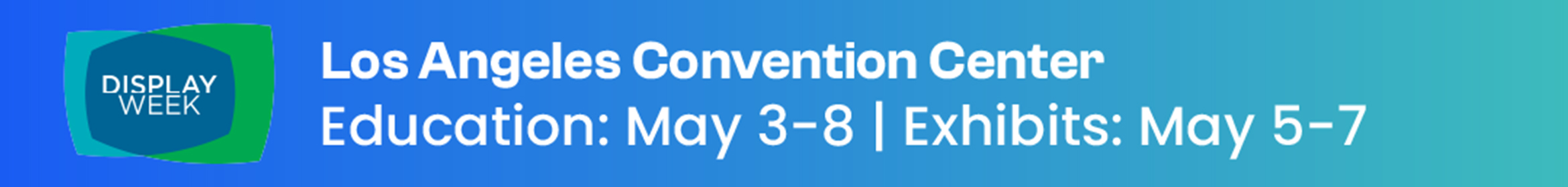 Display Week 2026 Main banner